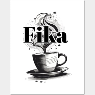 Fika time - Coffee time Posters and Art